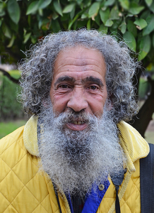 Moroccan Bearded Photographer - Photo by Louis Arthur Norton