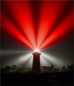 Nauset Light in the Fog - Photo by John Straub