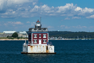 New London Ledge Lighthouse - Photo by Nancy Schumann