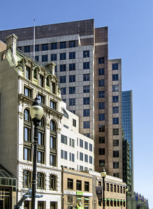 Old and New in Hartford - Photo by Mary Anne Sirkin