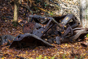 Class B 2nd: Old car by Robert McCue