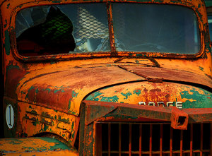 Old Rusty - Photo by Alene Galin