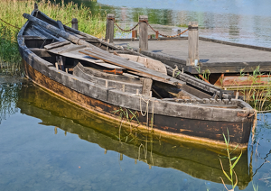 Old Scow - Photo by Louis Arthur Norton