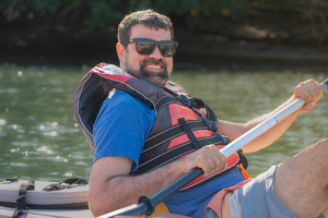 paddling around - Photo by Chris Wilcox