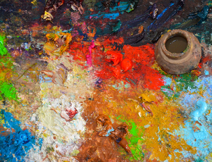 Painter''s Palette - Photo by Louis Arthur Norton