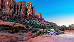 Pink Jeep, Sedona - Photo by Eric Wolfe