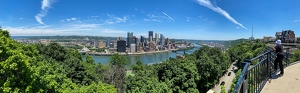 Pittsburg from above on McKean Street - Photo by Jim Patrina