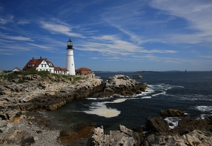 Class A HM: Portland Head Light by Bill Latournes