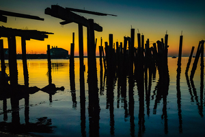 Provincetown Dock Remains - Photo by Bill Payne