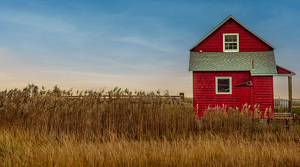 red cottage - Photo by John Parisi