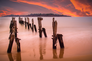 Red Glow of Sunset - Photo by Bill Payne