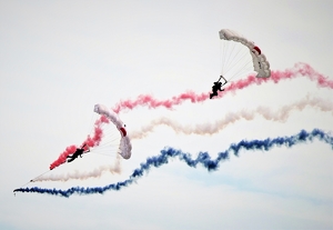 Red, White, and Blue - Photo by Charles Hall