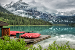 Redy at Emerald Lake - Photo by René Durbois