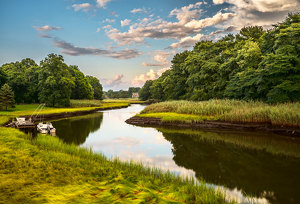 Salt Marsh Stream in Westbrook - Photo by John Straub