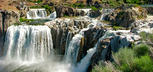 Shoshone Falls at Twin Falls, Idaho - Photo by John Clancy