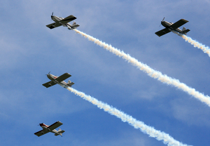 Class A HM: Simsbury Fly in - Air Acrobatics by Ray Padron