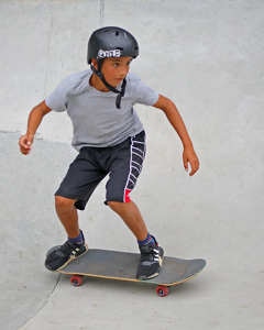 Skateboarding - Photo by Bill Latournes