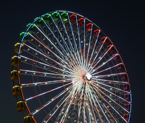 Skyline of the Oklahoma State Fair - Photo by Julie Keller
