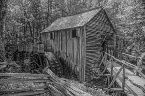 Class A 2nd: Smokey Mountains Gristmill by Jim Patrina