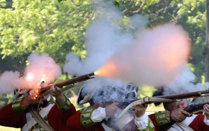 Smoking Guns - Photo by Charles Hall