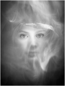 sorceress in smoke - Photo by Frank Zaremba MNEC