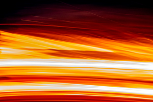 Spanish Bay Beach Fire Blur - Photo by David McCary