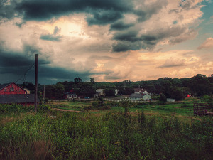 Class B 2nd: Storm Approaching over Tulmeadow by Kristin Long