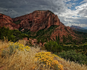 Storm Clouds at Kolub Canyon - Photo by John McGarry