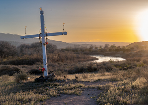 Sunrise on the Rio Chama - Photo by Peter Rossato