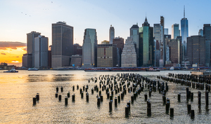 Sunset in New York - Photo by Terri-Ann Snediker