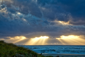 Sunset on the Pacific - Photo by Ben Skaught