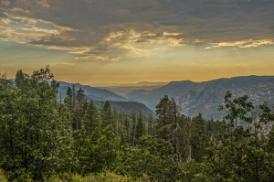 Sunset over Yosemite - Photo by Jim Patrina