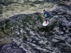 Surfer - Photo by Alene Galin