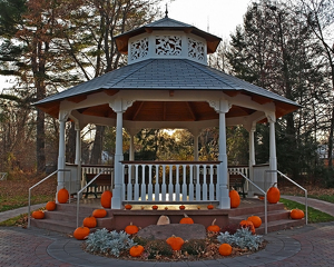 Tariffville Gazebo - Photo by Bill Latournes