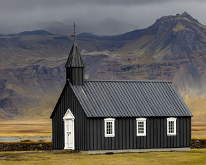 The Black Church of Budir - Photo by Eric Wolfe