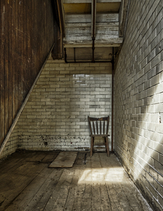 The Chair Left Behind - Photo by Nancy Schumann