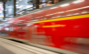 The Fast Train out of Berlin - Photo by Pamela Carter