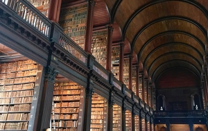 Class A HM: the Long Room, Trinity College, Dublin by Barbara Steele