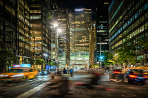 The Rush of the City - Photo by Bill Payne