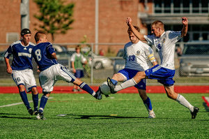 Three on the Ball - Photo by John McGarry