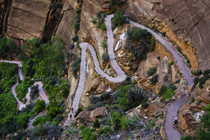 Trail toAngel's Landing, Zion National Park - Photo by Nancy Schumann