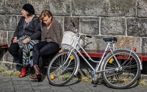 Two Women of Reykjavik - Photo by John McGarry