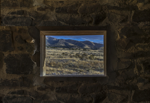 Utah Mountains Through Pony Express Outpost - Photo by Nancy Schumann