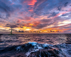 View from the bow - Photo by Bert Sirkin