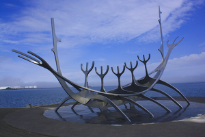 Class B HM: Viking Ship, Reykjavik, Iceland by Pamela Carter