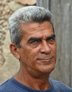 Weathered Caribbean Fisherman - Photo by Louis Arthur Norton