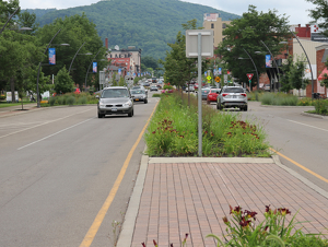 Where did the stoplights go - Photo by Harold Grimes