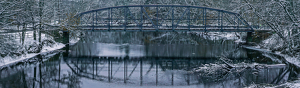 Class A 2nd: Winter at the Old Drake Bridge by Jim Patrina