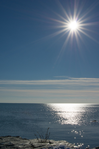 Winter Beach - Photo by Marylou Lavoie