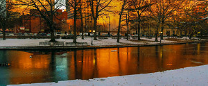 Winter Dusk Reflections - Photo by Mary Anne Sirkin